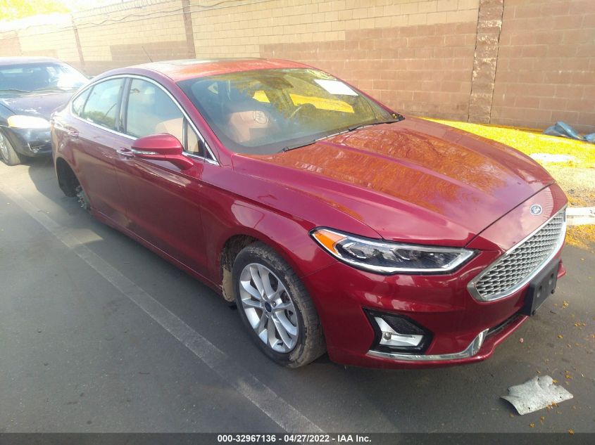 2019 FORD FUSION ENERGI TITANIUM 3FA6P0SU8KR251752