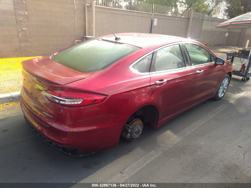 2019 FORD FUSION ENERGI TITANIUM 3FA6P0SU8KR251752