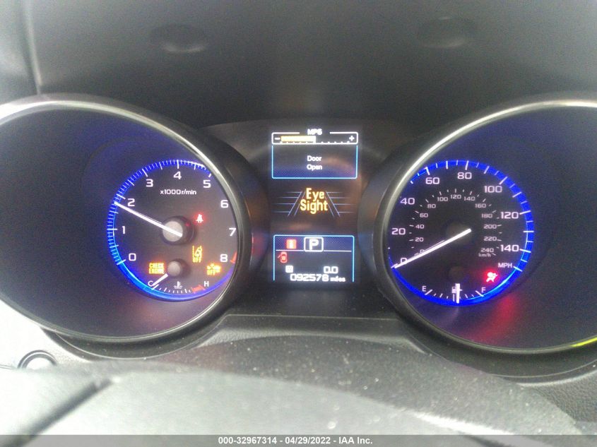 2016 SUBARU LEGACY 2.5I PREMIUM 4S3BNBF64G3039359