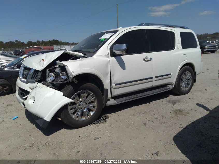 2015 NISSAN ARMADA PLATINUM 5N1BA0ND0FN600493