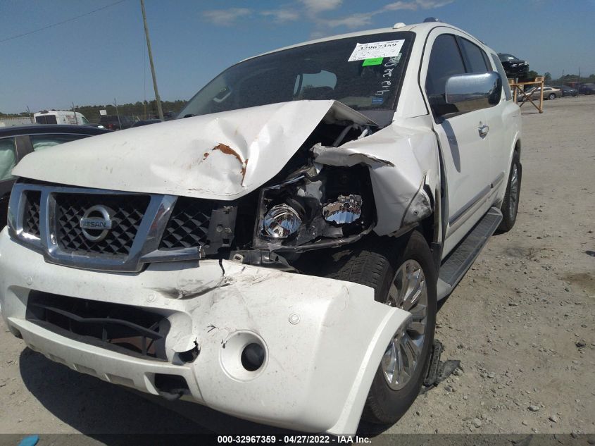 2015 NISSAN ARMADA PLATINUM 5N1BA0ND0FN600493