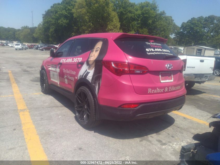 2013 HYUNDAI SANTA FE SPORT 5XYZU3LBXDG027698