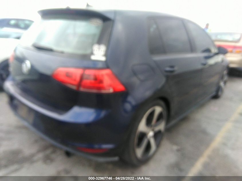 2015 VOLKSWAGEN GOLF GTI 3VW447AU6FM076079