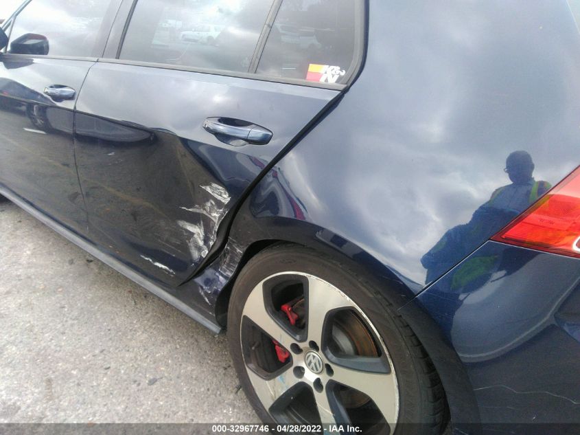 2015 VOLKSWAGEN GOLF GTI 3VW447AU6FM076079