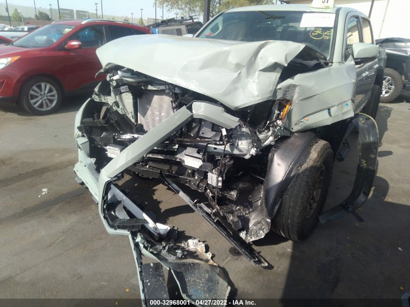 2022 TOYOTA TACOMA 4WD SR/SR5/TRD SPORT 3TMCZ5AN1NM495534