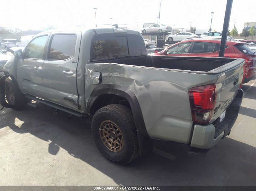 2022 TOYOTA TACOMA 4WD SR/SR5/TRD SPORT 3TMCZ5AN1NM495534