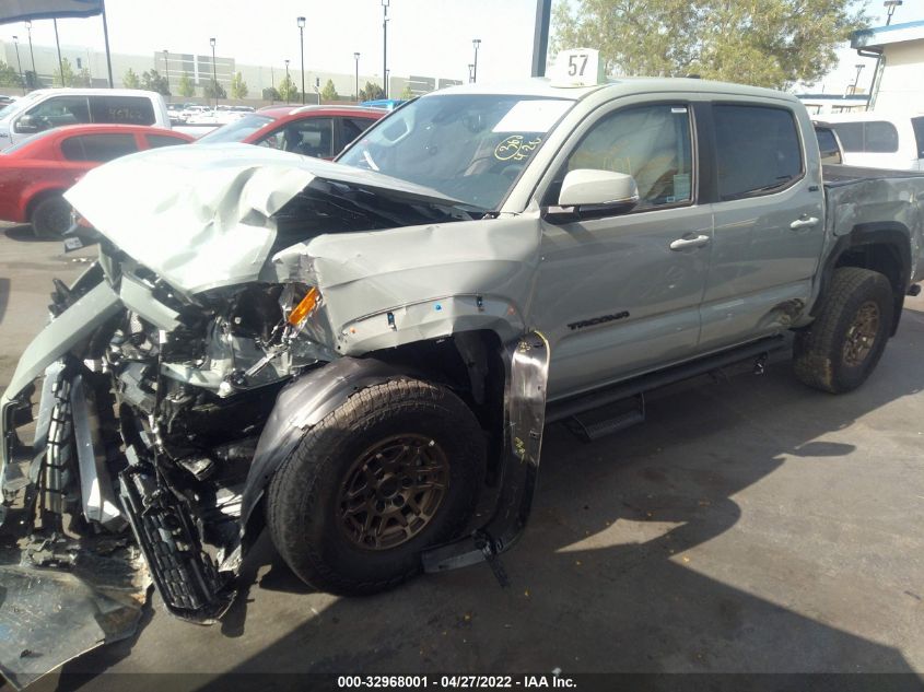 2022 TOYOTA TACOMA 4WD SR/SR5/TRD SPORT 3TMCZ5AN1NM495534