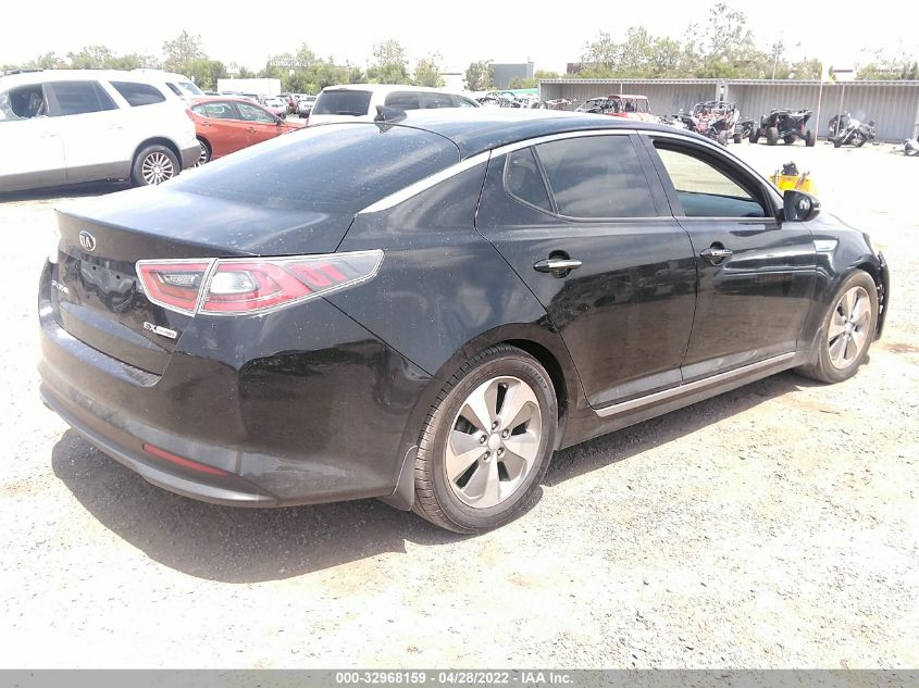 2014 KIA OPTIMA HYBRID EX KNAGN4AD2E5067649