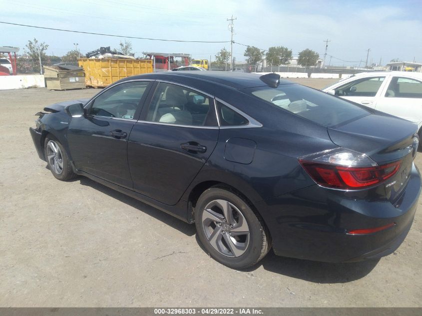 2020 HONDA INSIGHT EX 19XZE4F51LE001303