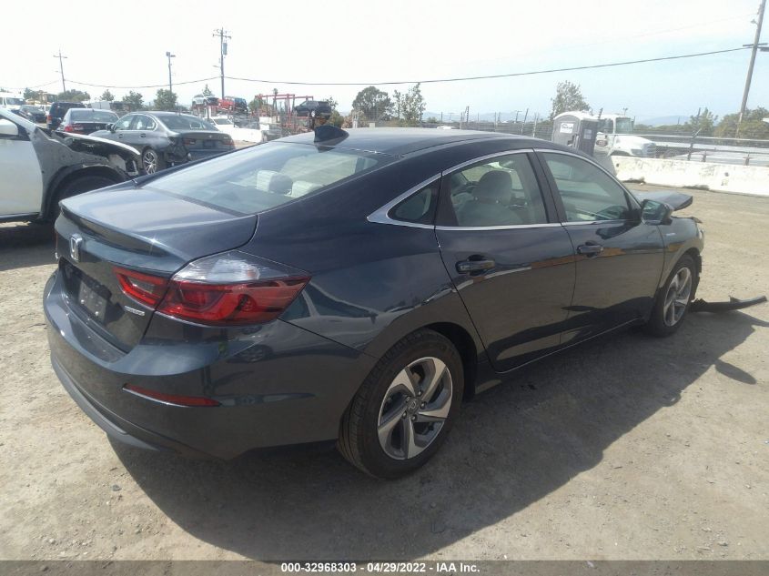 2020 HONDA INSIGHT EX 19XZE4F51LE001303