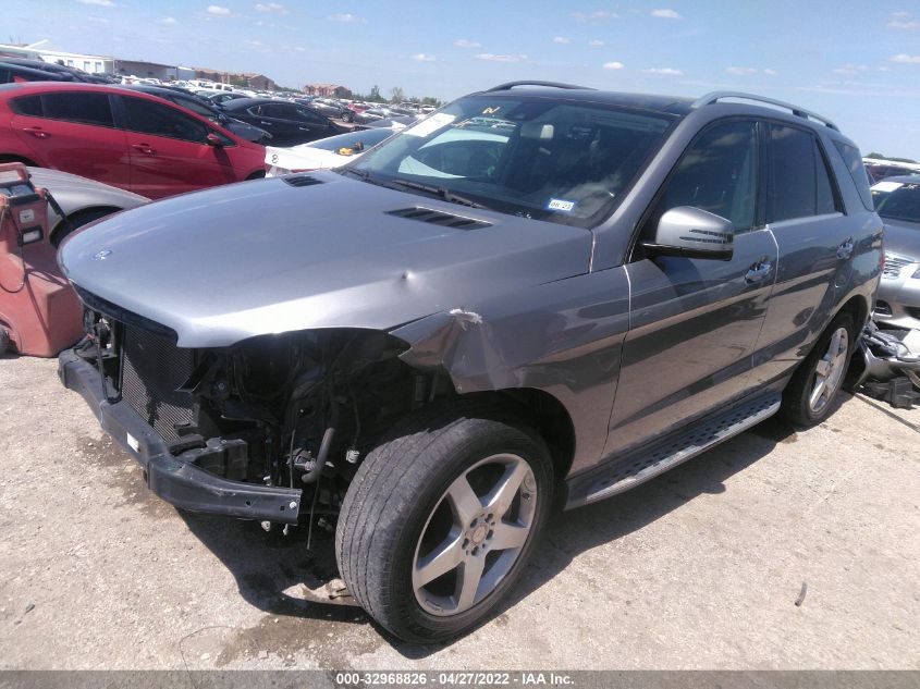 2015 MERCEDES-BENZ M-CLASS ML 350 4JGDA5JB0FA507734