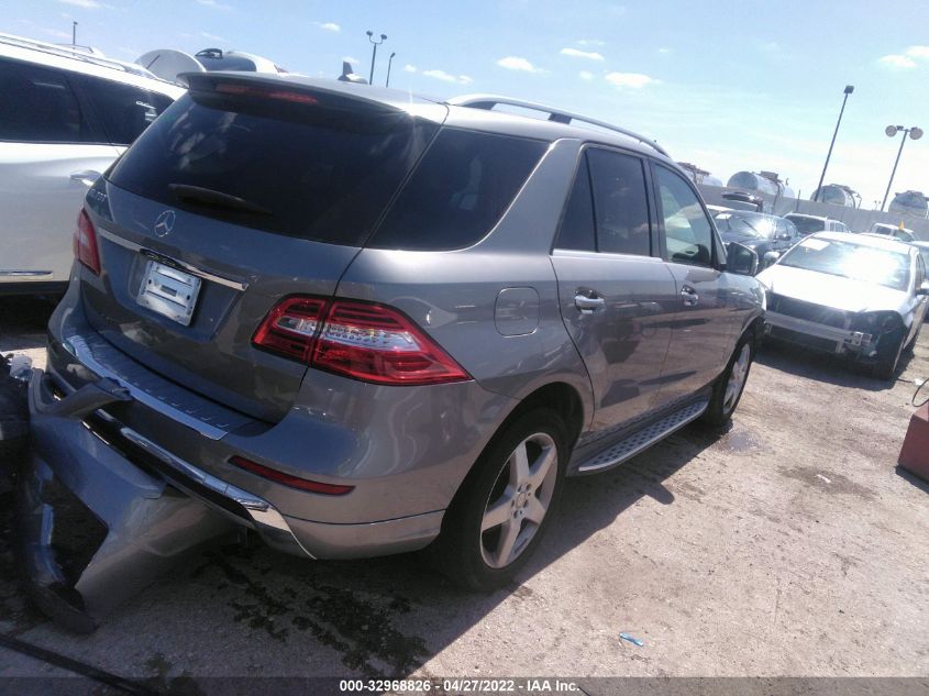 2015 MERCEDES-BENZ M-CLASS ML 350 4JGDA5JB0FA507734