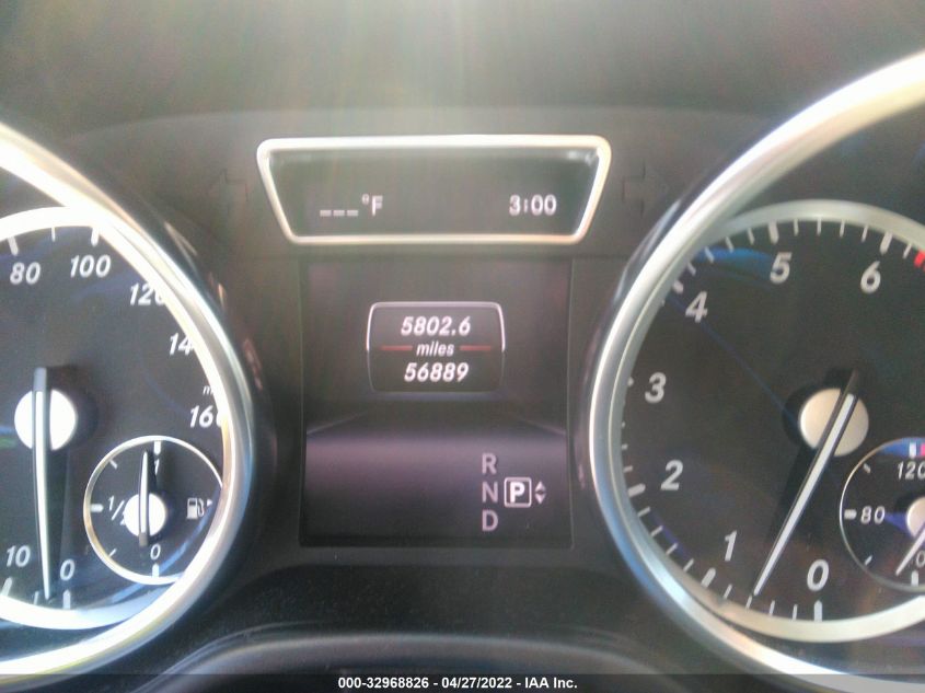 2015 MERCEDES-BENZ M-CLASS ML 350 4JGDA5JB0FA507734