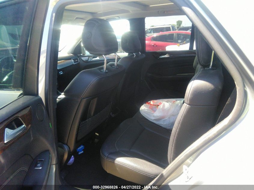 2015 MERCEDES-BENZ M-CLASS ML 350 4JGDA5JB0FA507734