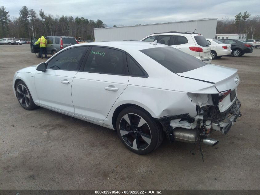 2017 AUDI A4 PREMIUM PLUS WAUENAF48HN039566