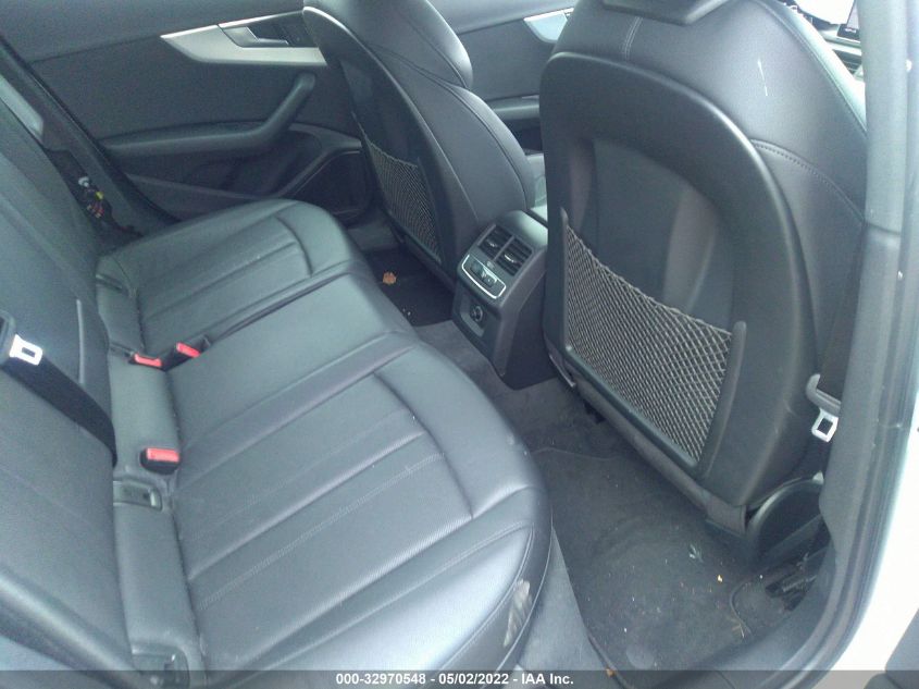 2017 AUDI A4 PREMIUM PLUS WAUENAF48HN039566