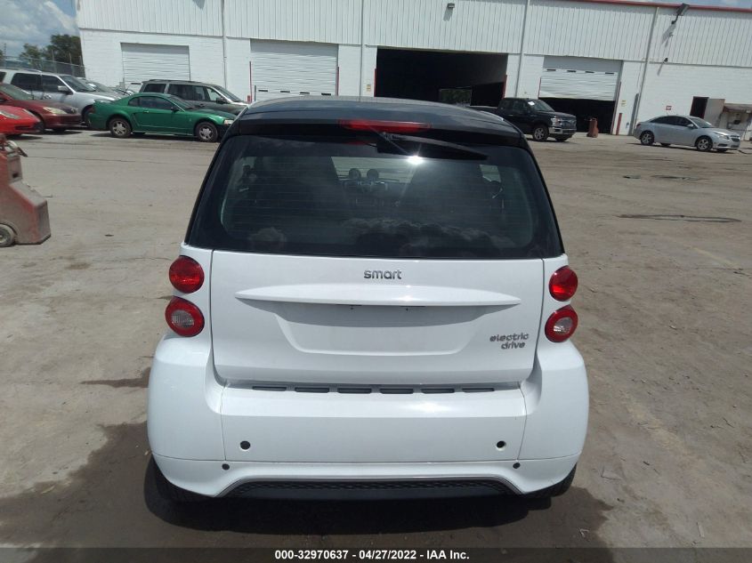 2016 SMART FORTWO ELECTRIC DRIVE PASSION WMEEJ9AA8GK843314