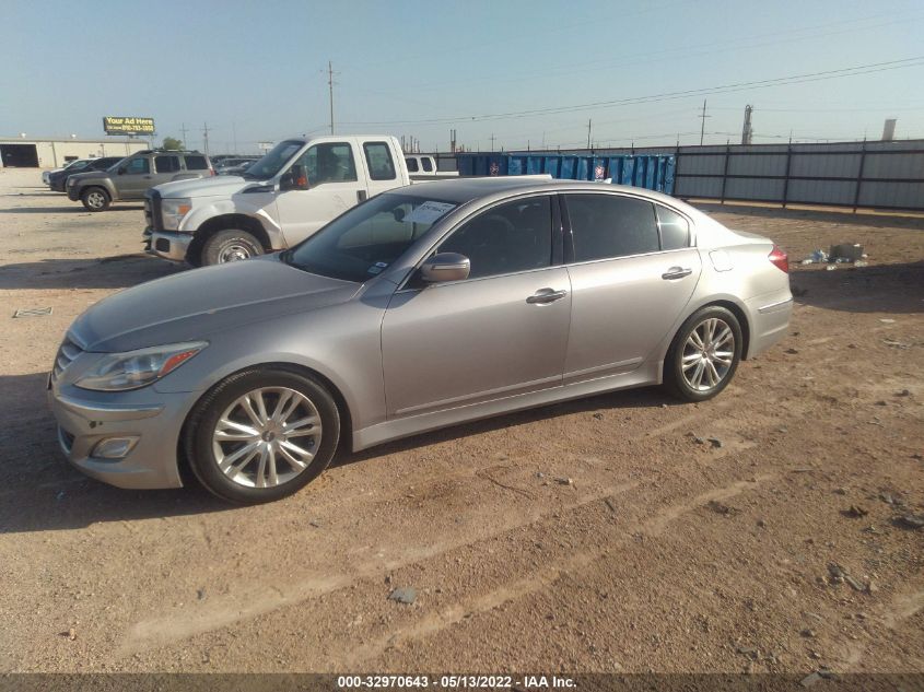 2013 HYUNDAI GENESIS 3.8L KMHGC4DD5DU227253