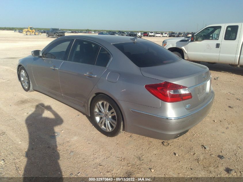 2013 HYUNDAI GENESIS 3.8L KMHGC4DD5DU227253