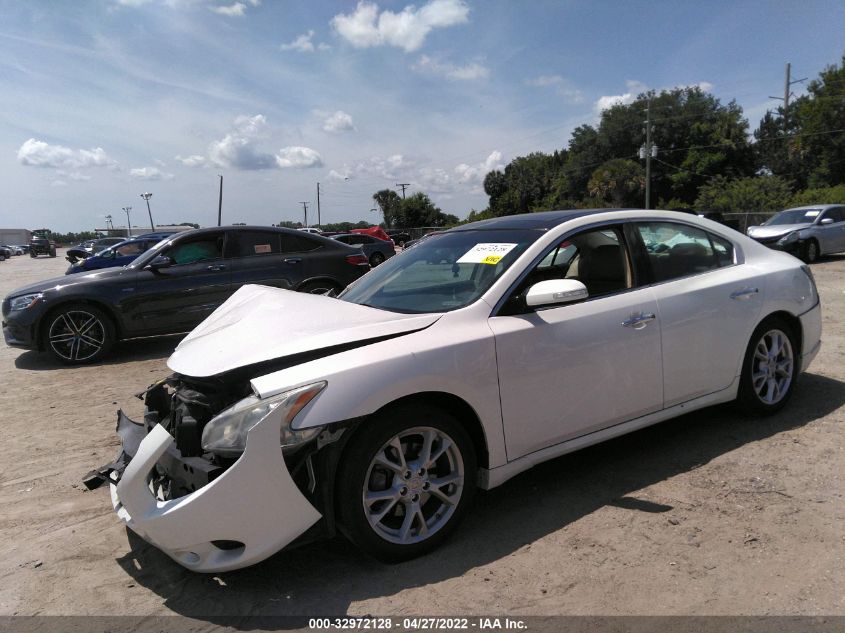 2014 NISSAN MAXIMA S/SV 1N4AA5AP1EC913520
