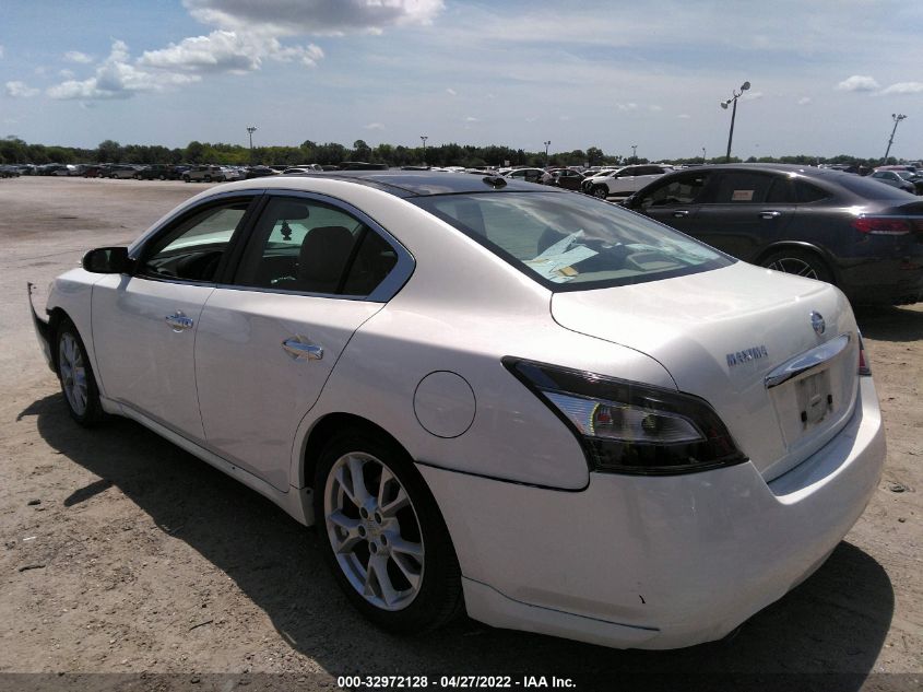 2014 NISSAN MAXIMA S/SV 1N4AA5AP1EC913520