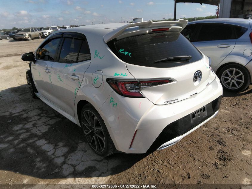 2019 TOYOTA COROLLA HATCHBACK SE/XSE JTNK4RBEXK3028959