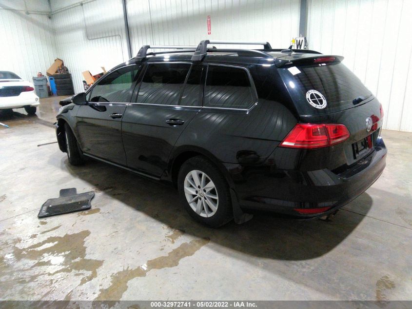 2016 VOLKSWAGEN GOLF SPORTWAGEN TSI S 3VWC17AU2GM509483