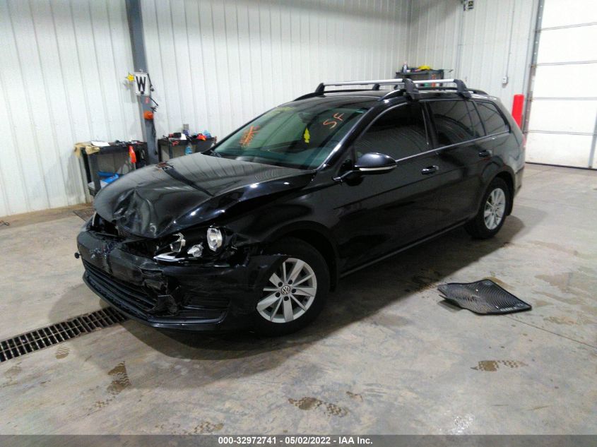 2016 VOLKSWAGEN GOLF SPORTWAGEN TSI S 3VWC17AU2GM509483