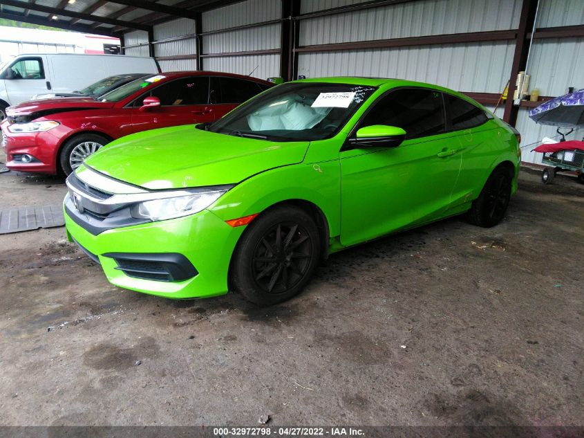 2016 HONDA CIVIC COUPE LX 2HGFC4B03GH300094