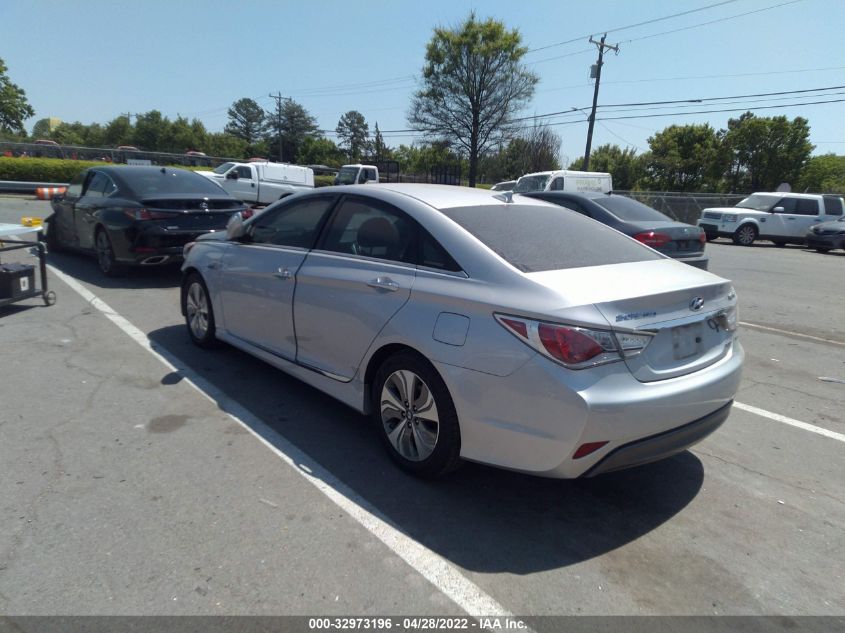 2013 HYUNDAI SONATA HYBRID HYBRID KMHEC4A49DA091660