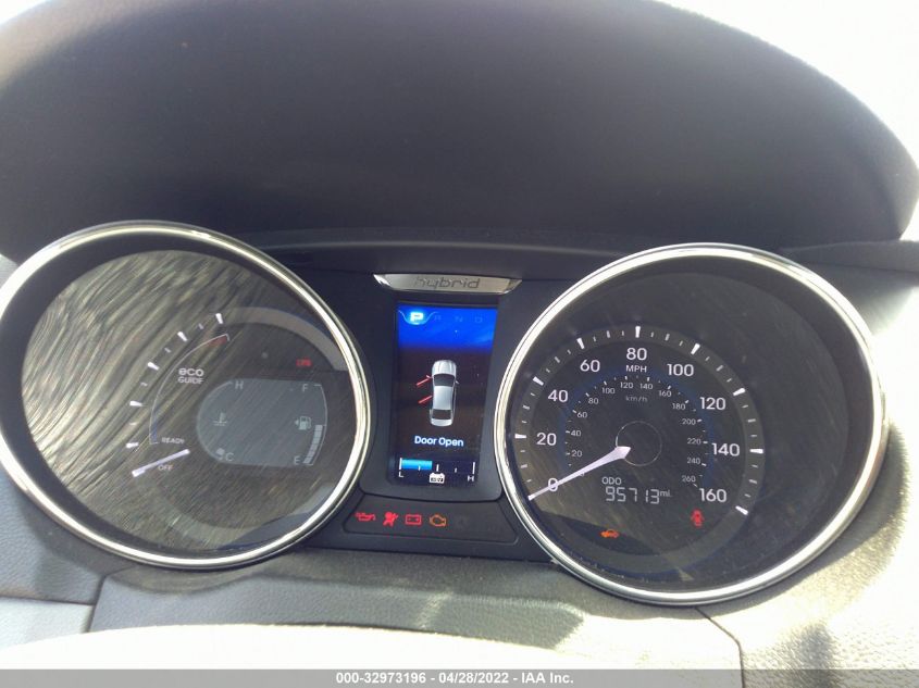 2013 HYUNDAI SONATA HYBRID HYBRID KMHEC4A49DA091660