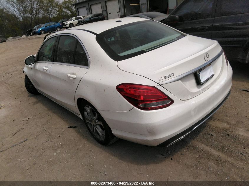 2015 MERCEDES-BENZ C-CLASS C 300 55SWF4JB5FU088018