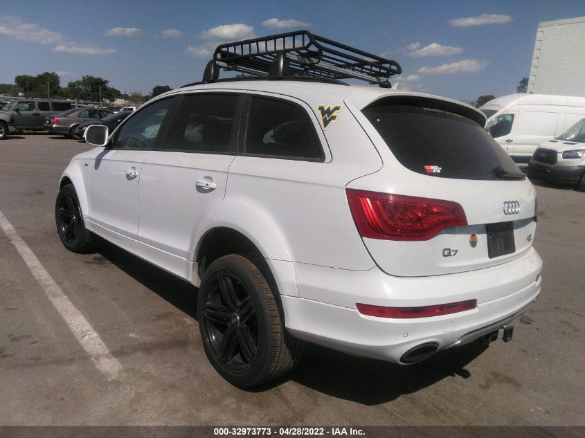 2015 AUDI Q7 3.0T S LINE PRESTIGE WA1DGAFE9FD008339