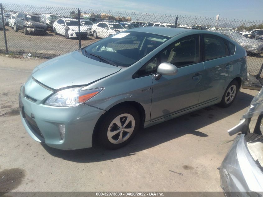 2015 TOYOTA PRIUS FOUR JTDKN3DU2F1956849