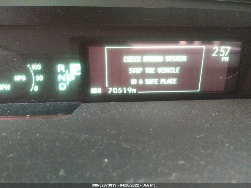 2015 TOYOTA PRIUS FOUR JTDKN3DU2F1956849