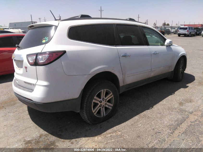 2016 CHEVROLET TRAVERSE LT 1GNKRHKD6GJ137341