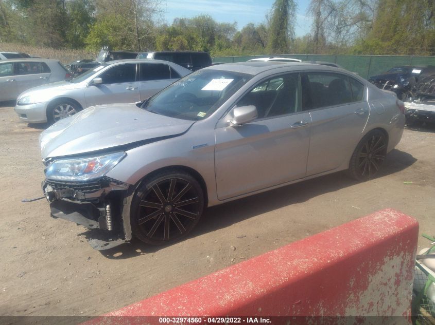2015 HONDA ACCORD HYBRID TOURING 1HGCR6F74FA006124