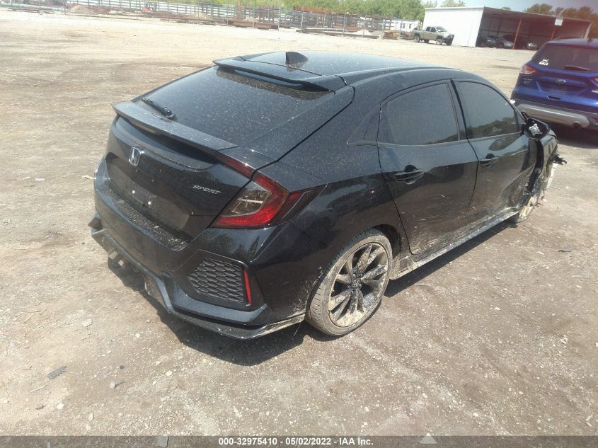 2017 HONDA CIVIC HATCHBACK SPORT SHHFK7G43HU234182