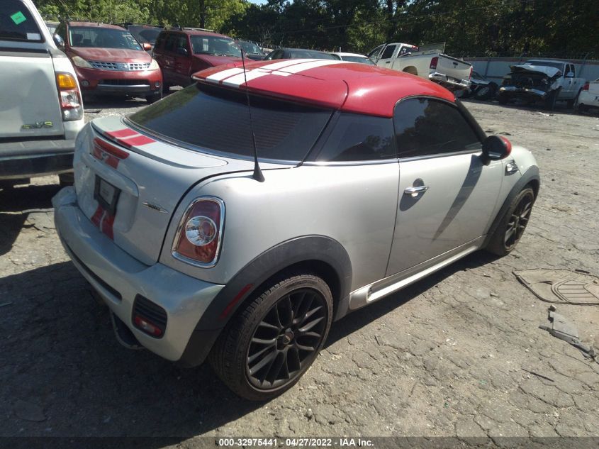 2013 MINI COOPER COUPE JOHN COOPER WORKS WMWSX9C50DT380460