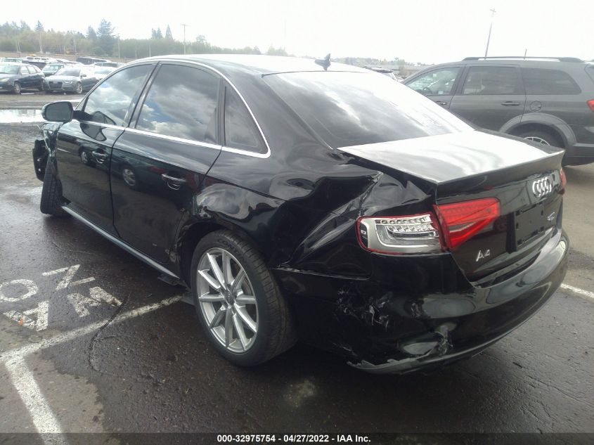 2015 AUDI A4 PREMIUM PLUS WAUFFAFL4FN004402