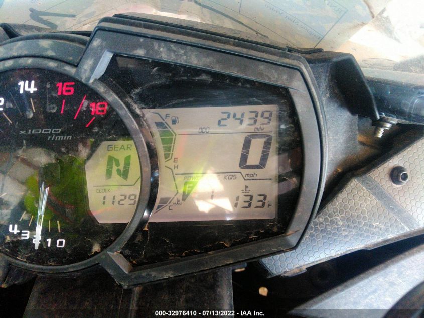 2019 KAWASAKI ZX636 K JKBZXJH15KA001198