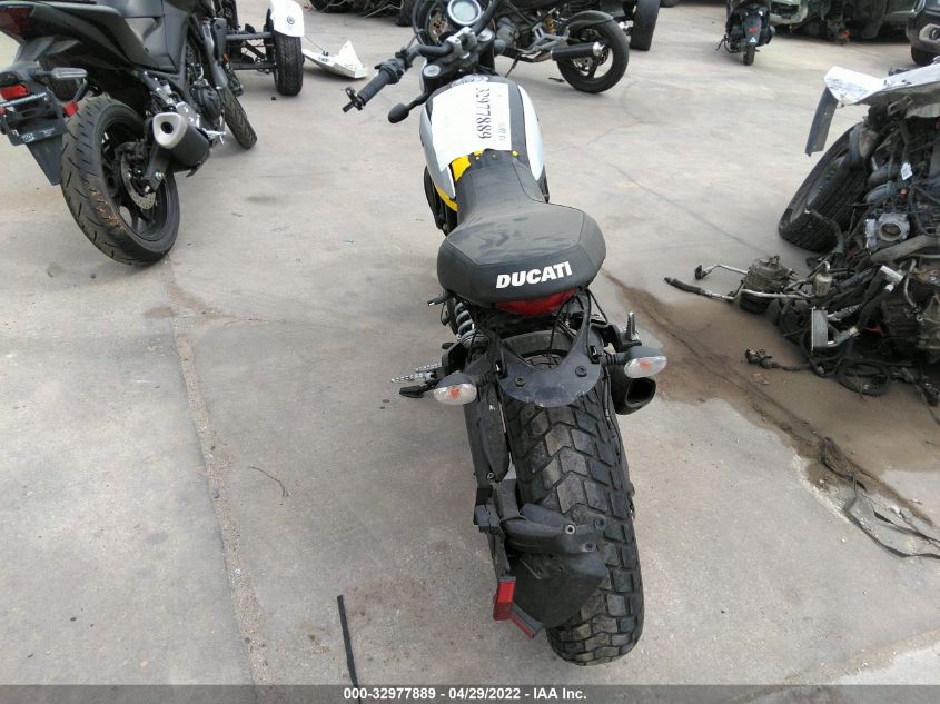 2017 DUCATI SCRAMBLER 800 ZDM15ANMXHB020610