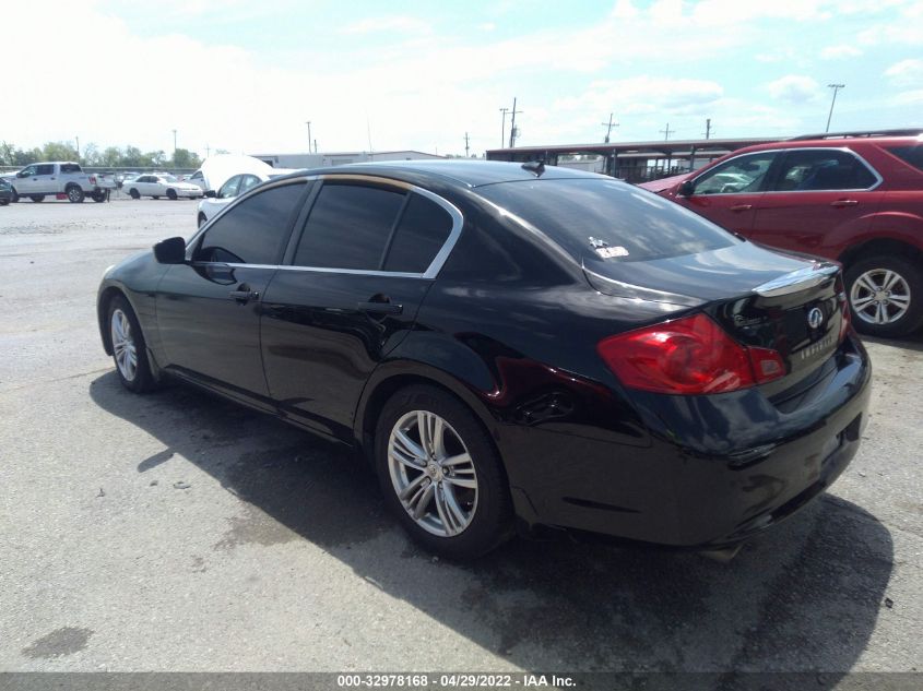 2013 INFINITI G37 SEDAN JOURNEY JN1CV6AP7DM305154