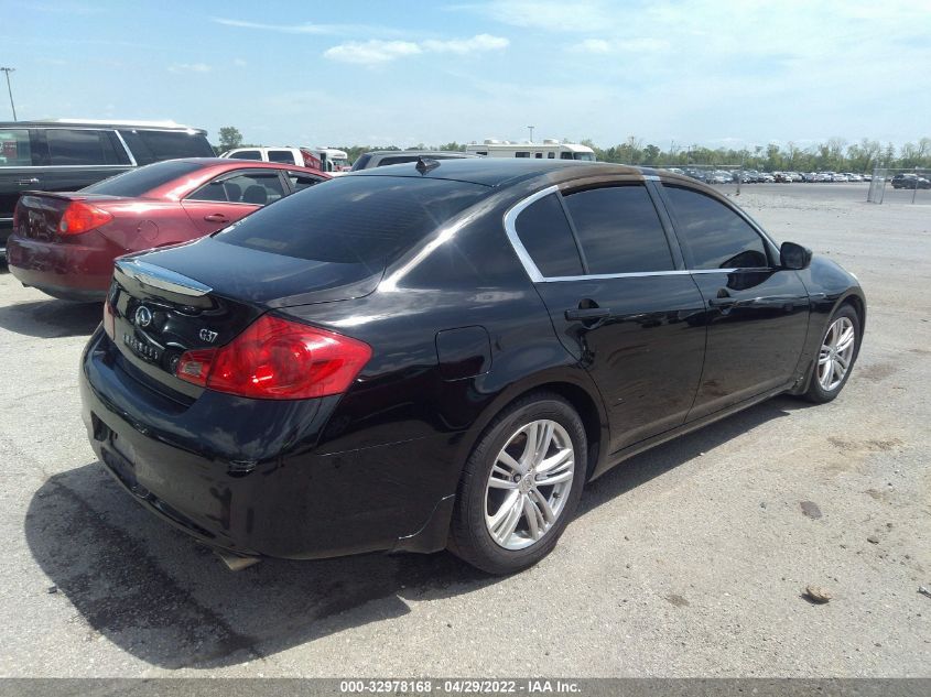 2013 INFINITI G37 SEDAN JOURNEY JN1CV6AP7DM305154