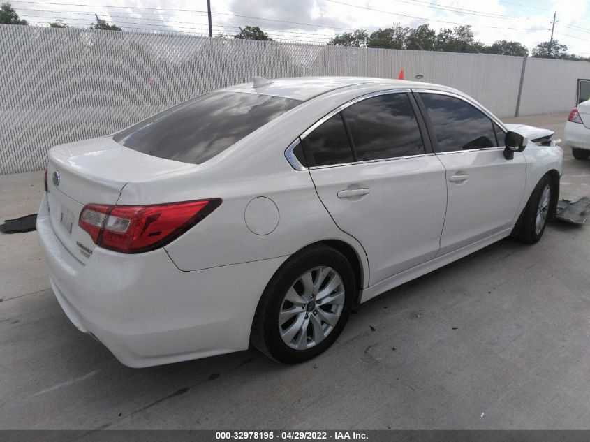 2016 SUBARU LEGACY 2.5I PREMIUM 4S3BNBC61G3052865