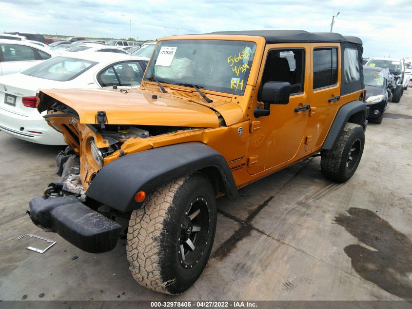 2014 JEEP WRANGLER UNLIMITED SPORT 1C4BJWDG0EL223158