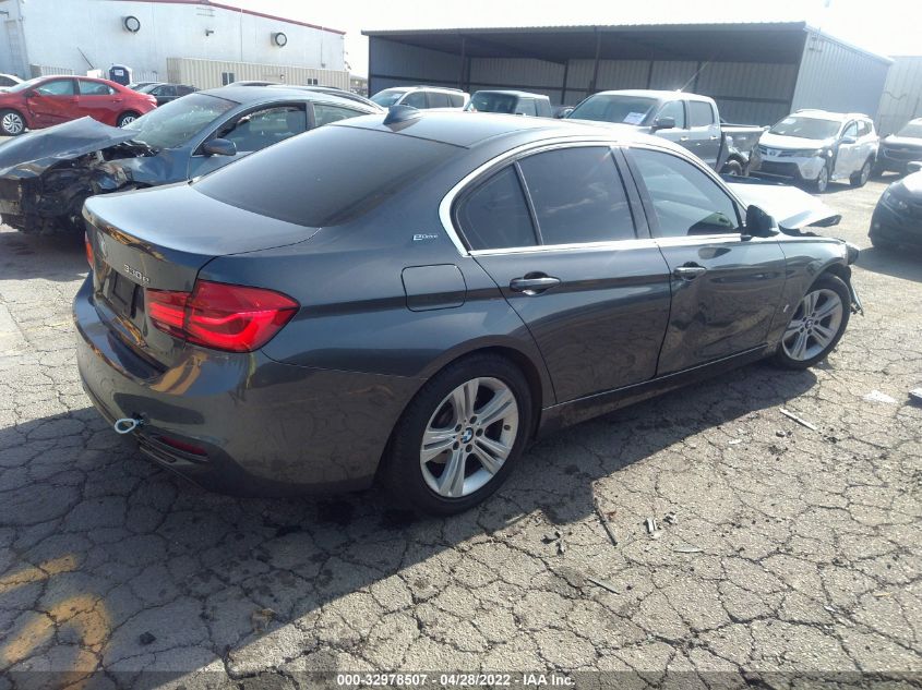 2017 BMW 3 SERIES 330E IPERFORMANCE WBA8E1C39HA158906