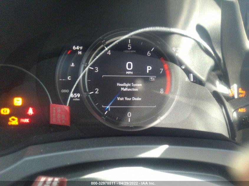 2022 LEXUS IS IS 350 F SPORT JTHGZ1B20N5051189