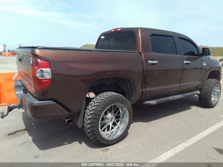 2014 TOYOTA TUNDRA 4WD TRUCK PLATINUM/1794 5TFAY5F13EX358119