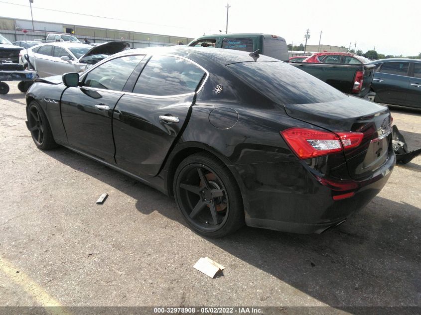 2016 MASERATI GHIBLI ZAM57XSA0G1173792